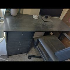 office desk and chair