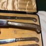 sterling silver pistol handle butter knives circa 1919 Image 7