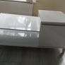 White Gloss Coffee table/Media unit Image 2