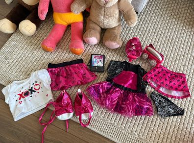 Build-A-Bear Soft Toy Bundle Huge Selection of Clothes & Accessories