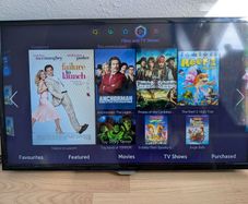 Samsung smart TV and wall bracket