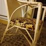 Vintage wicker armchair Image 2