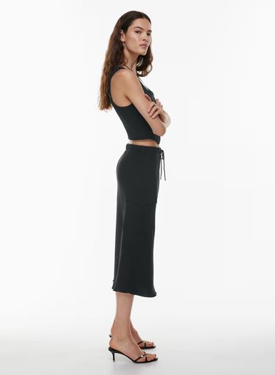 Aritzia Wilfred Muse Cargo Skirt black/ Size M / UK10