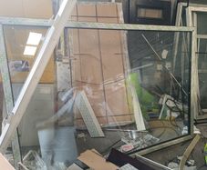 Light Oak Picture frame window