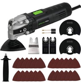 Oscillating Tool, 400W Multifunction Tool,6 Variable Speed - Oscillating 4 Degree, Quick Change System Oscillating Multi-Tool with 30 PCS Accessories for Cutting, Sanding and Grinding (FREE POSTAGE)