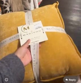 Cushions, pillows