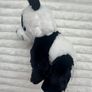 Protected Pals approx. 12 Panda Bear  Plush Moose Used Damaged nose Please see pictures Image 3