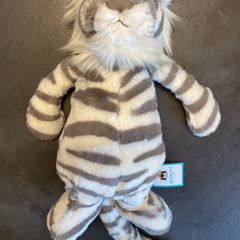 JELLYCAT Bashful Snow Tiger Medium with tags