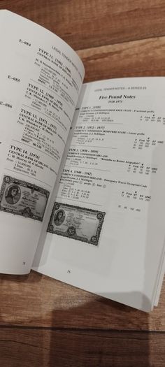 Coin and note book
