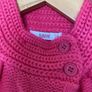 Brand New Girls Havoc Pink Cardigan & Polka Dot Top - 2pc set Image 7