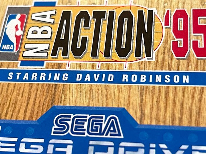 NBA Action 95 starring David Robinson for Mega Drive Boxed