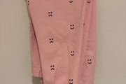 Lazy Oaf Pink Emoji Face Trousers Size S 36 8