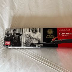 Nicky Clarke slim barrel curling tong