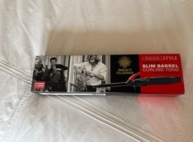 Nicky Clarke slim barrel curling tong