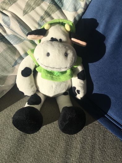 Cute soft cow toy
