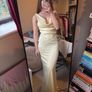 Satin dress Image 6