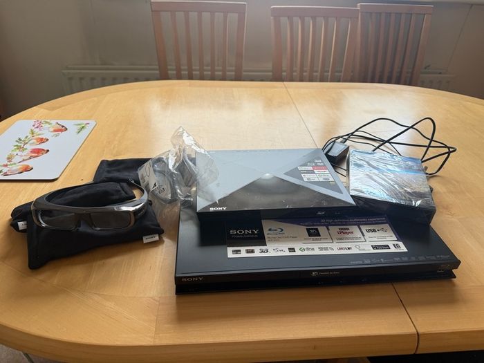Dvd Blue Ray Players Including Glasses And Blue Planet Dvds For Sale in ...