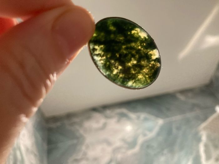 Pendant with unusual stone
