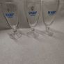 3 x old vintage harp glasses,hard to come by, collectors items ,good condition  ,see pictures for condition ,,buyer collects,,harp symbol faded in one or two glasses ,,, nice in any home bar deco,, Image 7