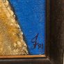 Marilyn Monroe Painting Signed & Framed Hollywood Glamour Image 4