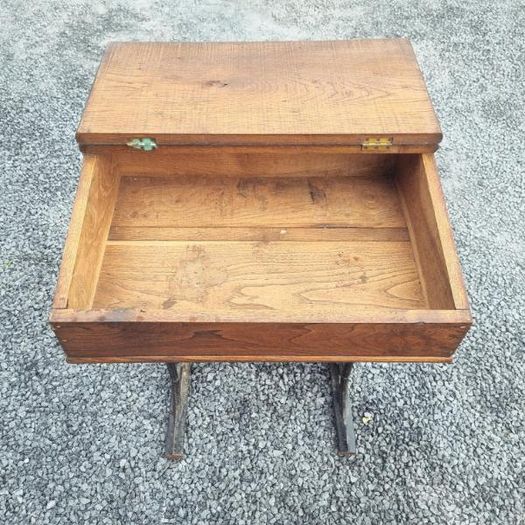 School Desk Cast Iron Legs KAS1303