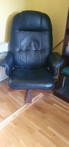 Leather Corner Chair