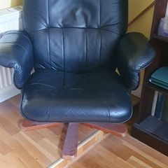 Leather Corner Chair