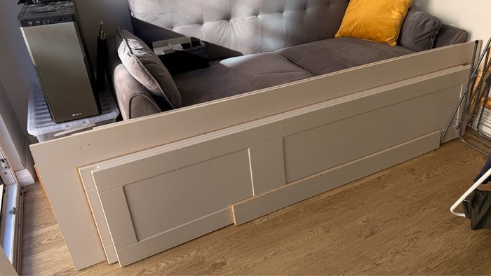 3 Door build in wardrobe Please read description