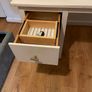 Hemnes office desk - white stain Image 5