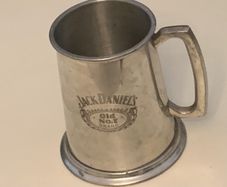Jack Daniels Old No 7 Sheffield Pewter Tankard