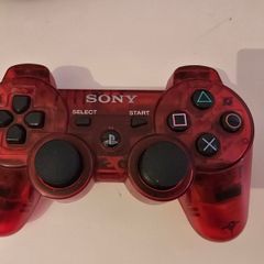 Sony PS3 Dualshock 3 Controller Crimson Red (Translucent)