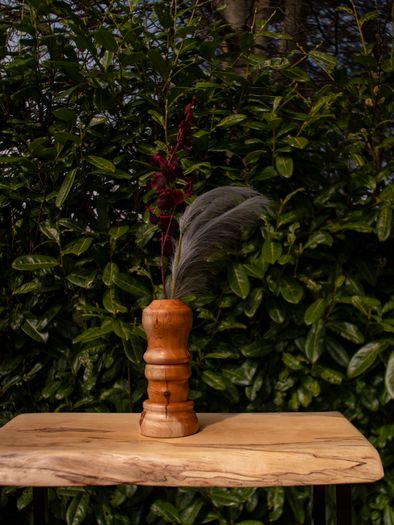 Wood Vase - Yew