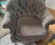 retro armchair