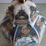 Japanese hand-decorated  Japanese Porcelain Meiji Style Peacocks Vase Urn With Gilt Domed Lid Image 8
