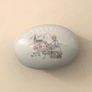 Vintage French Porcelain Holy Communion Trinket Dish Image 2