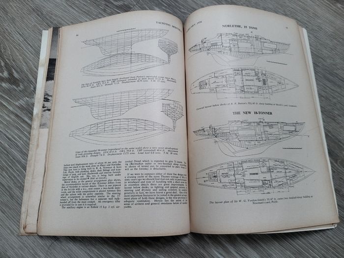 Vintage Yachting Monthly Magazine