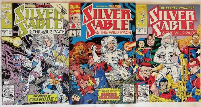 Silver Sable issues 1 to 21 (1992-1994)
