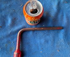 Vintage short wheel brace