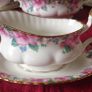 Rare 45 Piece Royal Albert Lydia Bone China Gold Gilt Dinner And Tea Service / Set For 6 Person Setting Made In England Image 6