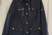 Michael Kors jacket BNWT. Size XL. Navy with gold detailing.