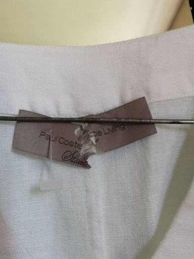 NEW - Paul Costelloe 100% linen top UK 8
