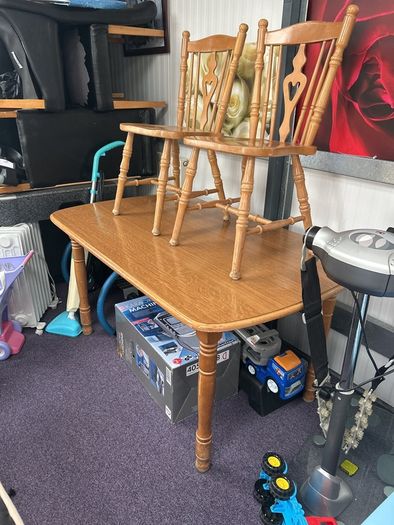 table and chair