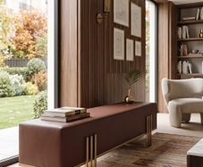 Aurora Modern Extended Lounge Bench 180 cm