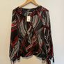 Wallis monochrome sheer top size 14 New Image 2