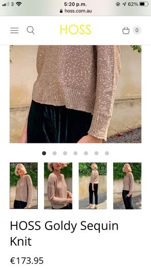 Hoss Italian yarn designer flowy top