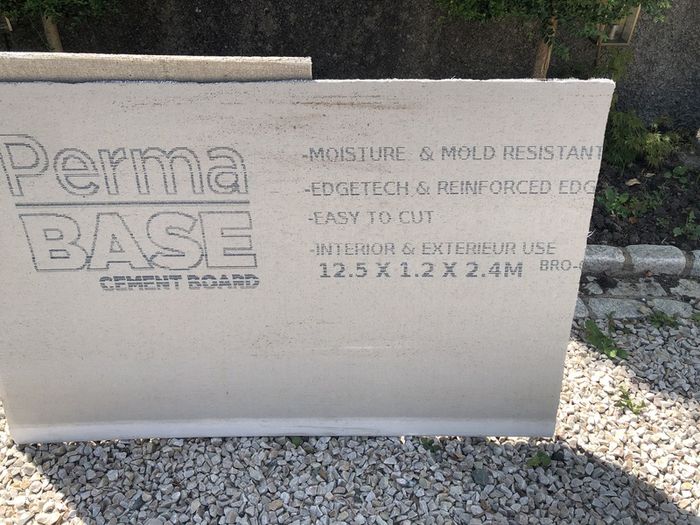 cement board