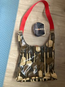 orla kiely bag and purse
