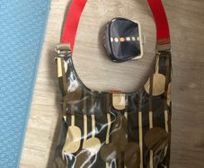 orla kiely bag and purse