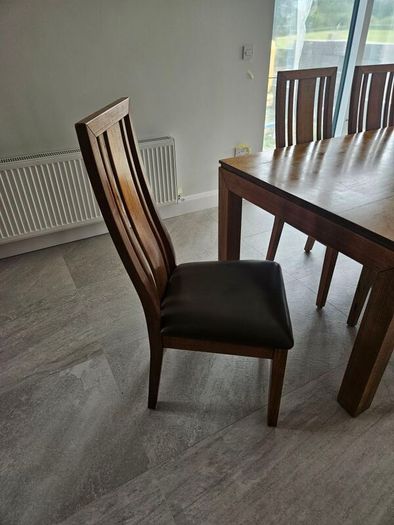 dining table and chairs