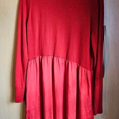 NEW - Carolyn Donnelly  red wool dress UK 10